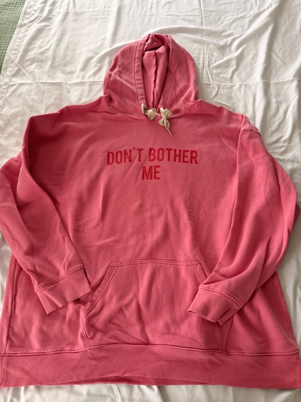 Flirtitude Active Hoodie XXL Pink Don’t Bother Me Cozy Sweatshirt